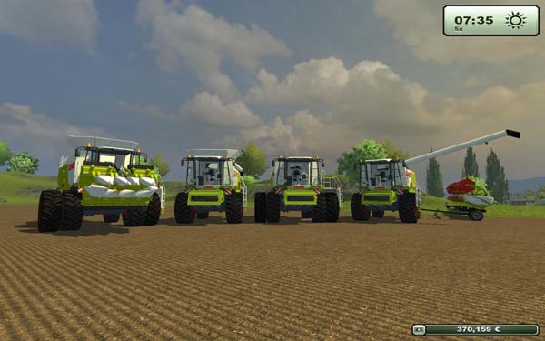 Claas Lexion770 complete package v 1.0