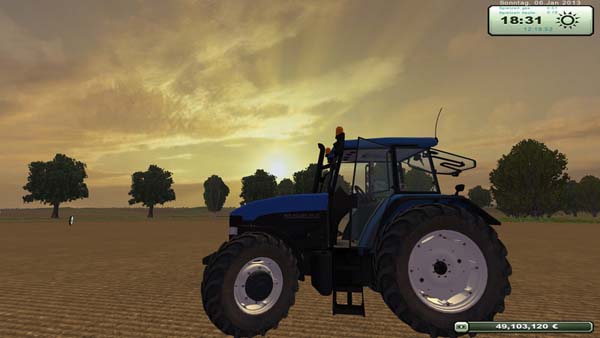 New Holland TM115 total