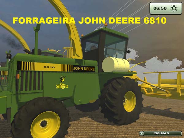 Forrageira John Deere 6810 