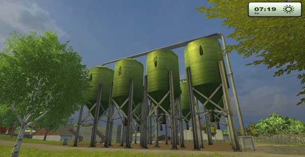 Placeable silos