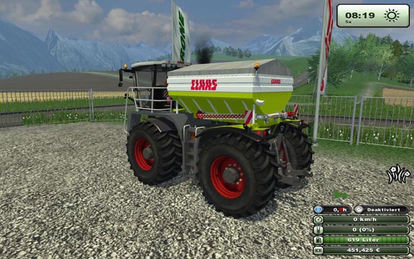 Claas XERION3800 SaddleTrac pack 