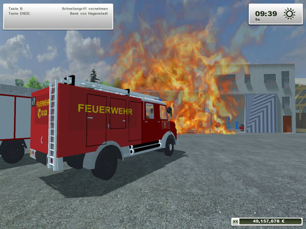 Mercedes Rundhauber fire HLF