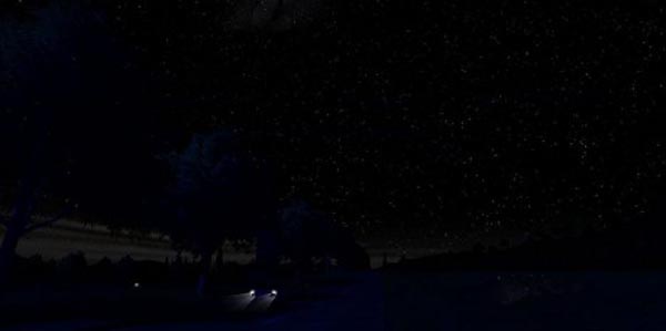 Starry Night Sky for Darker Night Mod