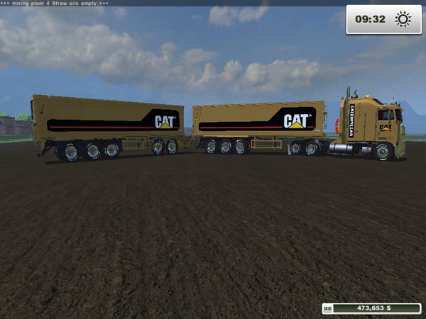 Cat Dolly with Kenworth Actros 