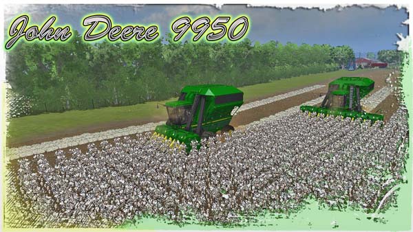 John Deere 9950 Cotton Combine 