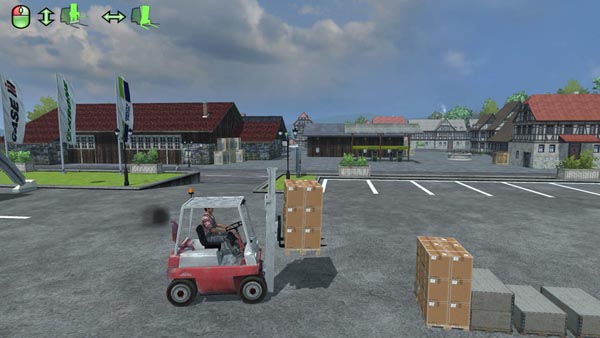 Linde Forklift with Pallet