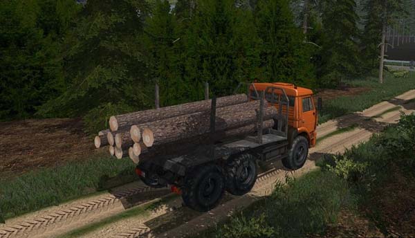 KAMAZ 6522 timber