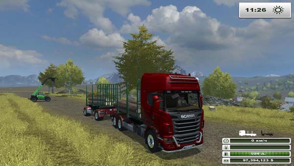 Scania R730 timber 