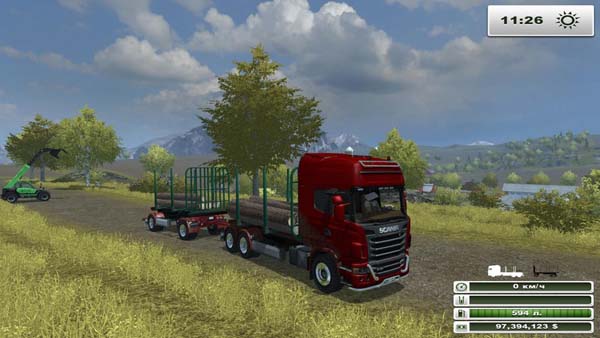Scania R730 timber 