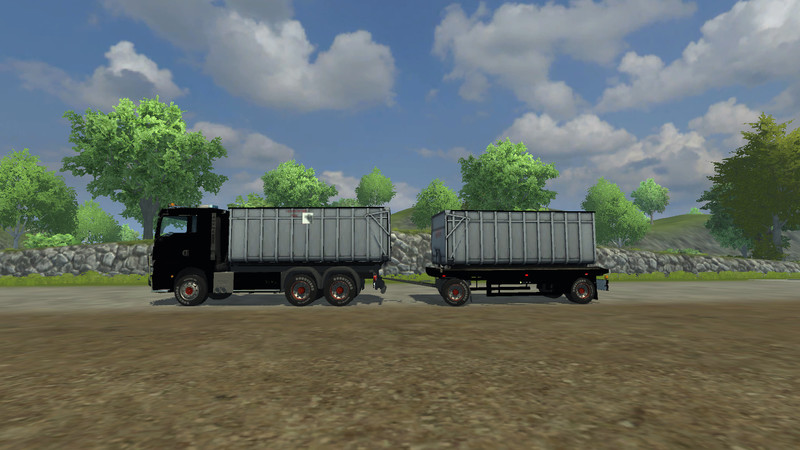 MAN TGX HKL with container V 5.0 Rost